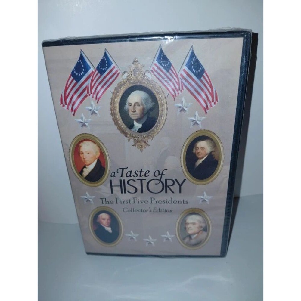 NIP A Taste of History The First Five Presidents Collector's Edition DVD Sealed